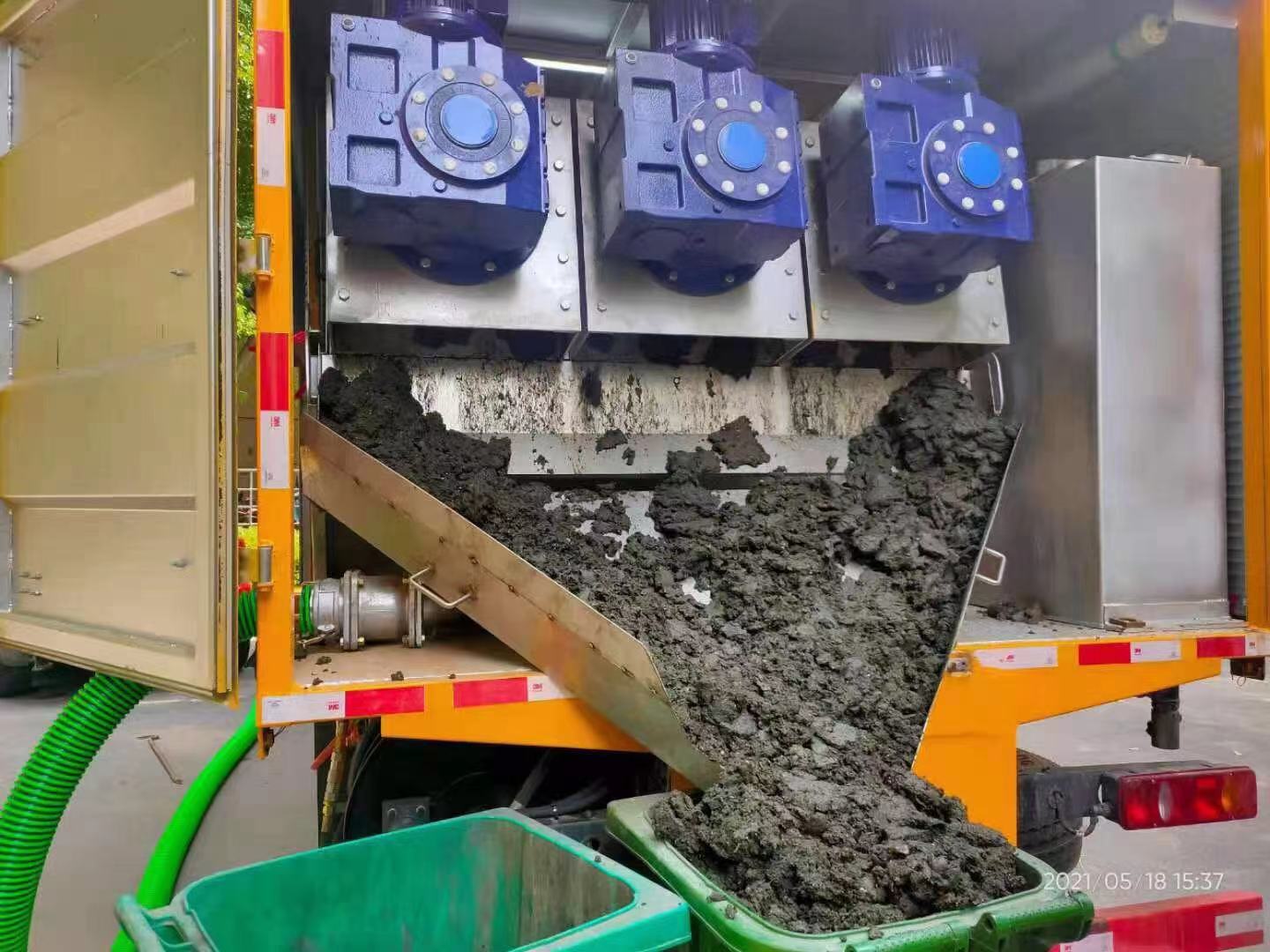 五华化粪池清掏城市维护站-泥浆净化干湿分离处理